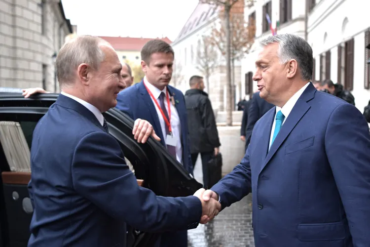 Viktor Orban se duce să se întâlnească cu Putin Foto: Kremlin.ru