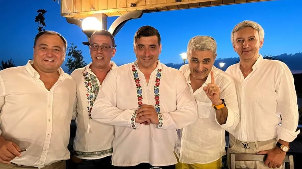 Turcescu, Ciutacu, Palada, pajii lui Simion (sursa: Facebook/Neculai Constantin Munteanu)