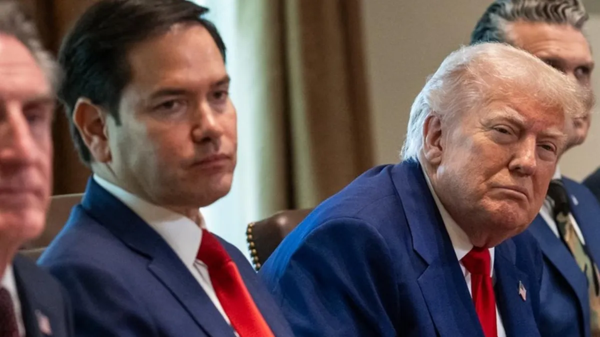 Rubio, prezent la negocierile din Turcia (sursa: Facebook/The White House)