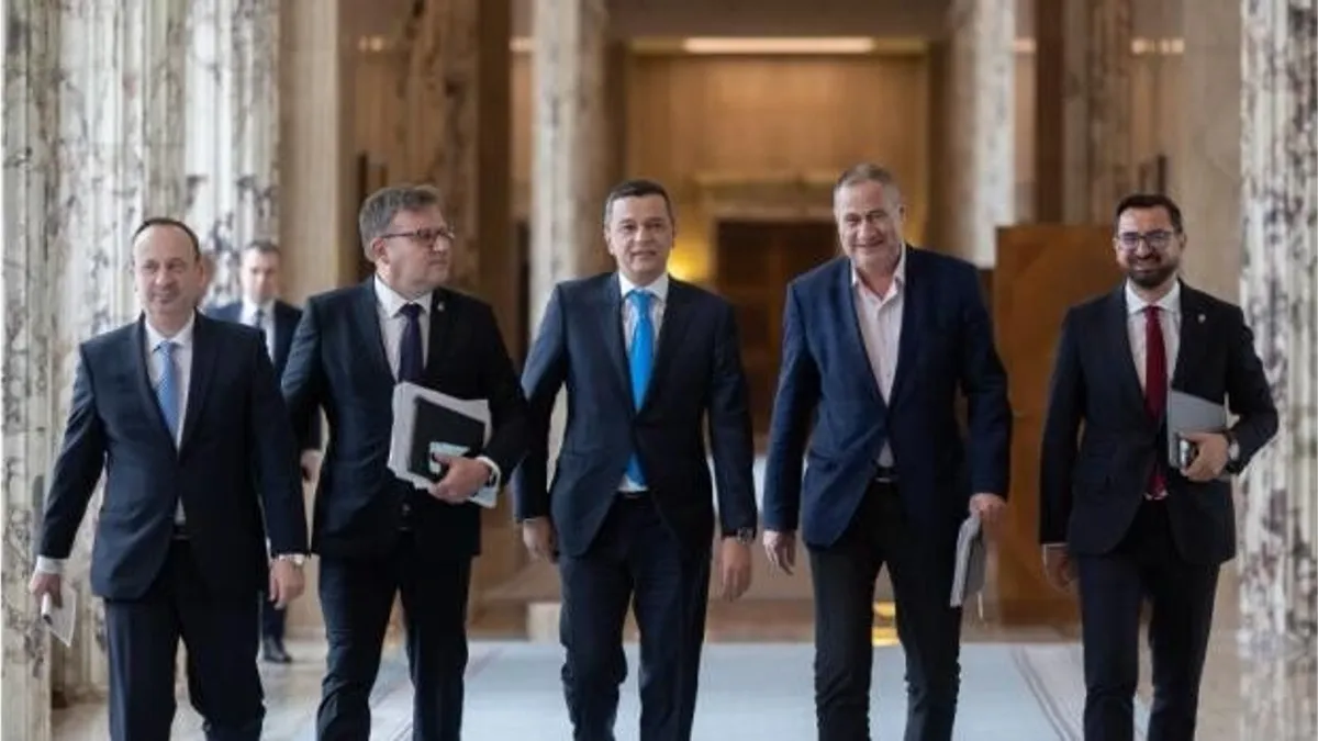 Câciu și Grindeanu, direct responsabili de situația de la Blue Air Foto: Guvernul Romaniei