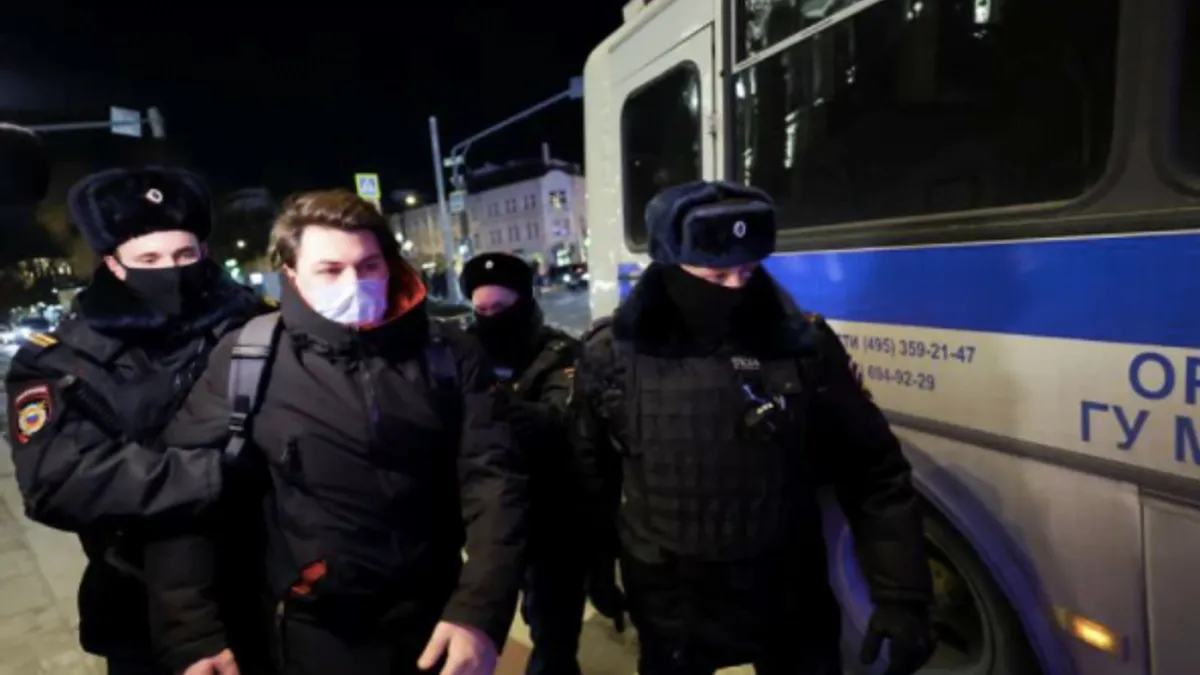 Putin zdrobește protestele anti-război din Rusia (sursa: Agerpres)