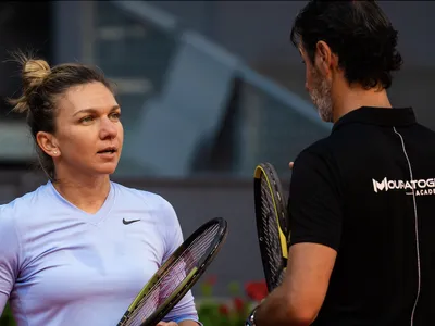 Halep, "hărțuire de neconceput", afirmă Mouratoglu (sursa: Twitter/Patrick Mouratoglu)