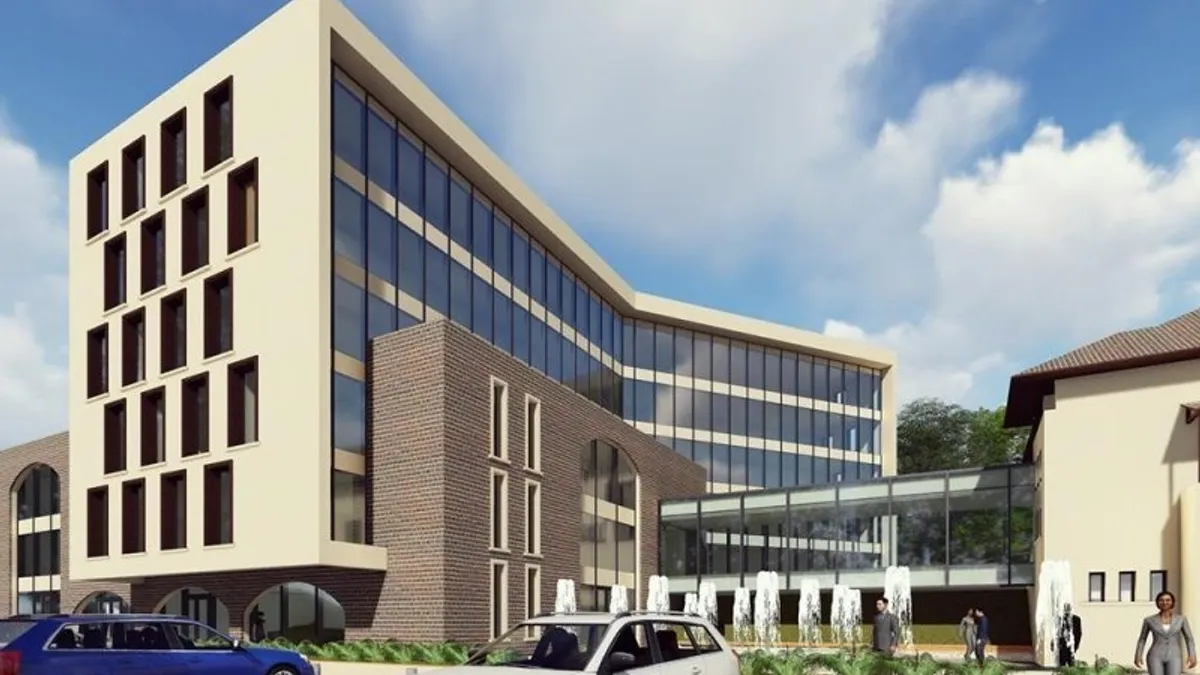 Un hotel nou, lângă "Trei sarmale" (sursa: ziaruldeiasi.ro)