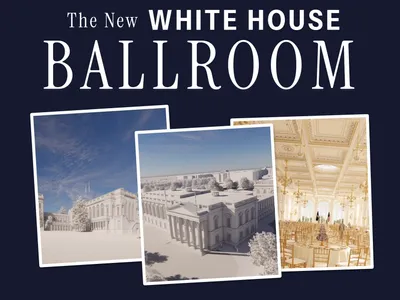 Trump demolează o parte din Casa Albă (sursa: Facebook/The White House)