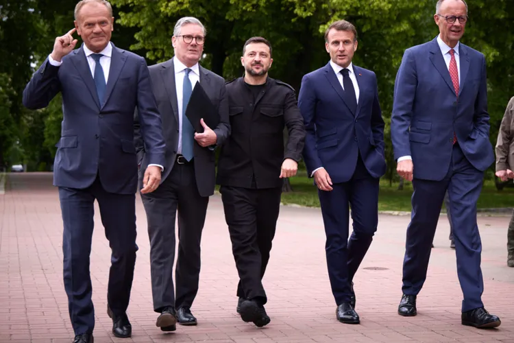 Ucraina, prezentă la negocieri, cer europenii (sursa: Facebook/Volodimir Zelenski)