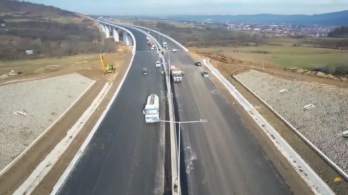 Tonsonul de autostrada Sibiu-Boita va fi inchis din vina sefului CNAIR, spune secretarul de stat Horatiu Cosma