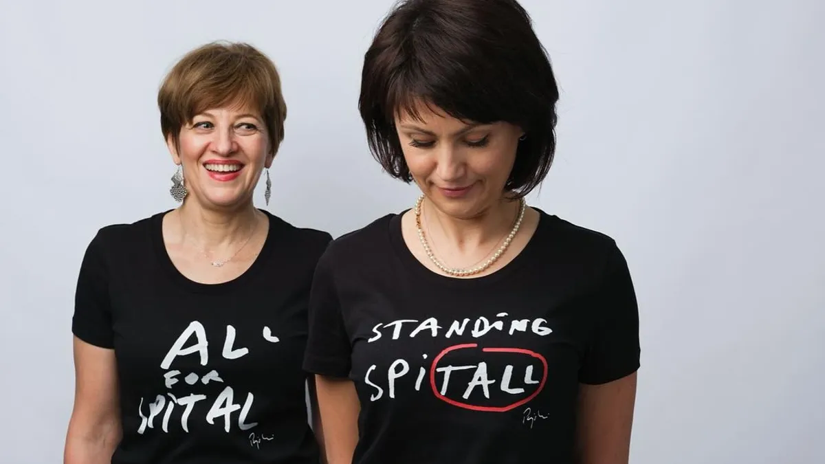 Uscatu, co-fondatoare Dăruiește Viața, explică problemele după ce Gheorghiu a ajuns vicepremier Foto: Facebook Carmen Uscatu