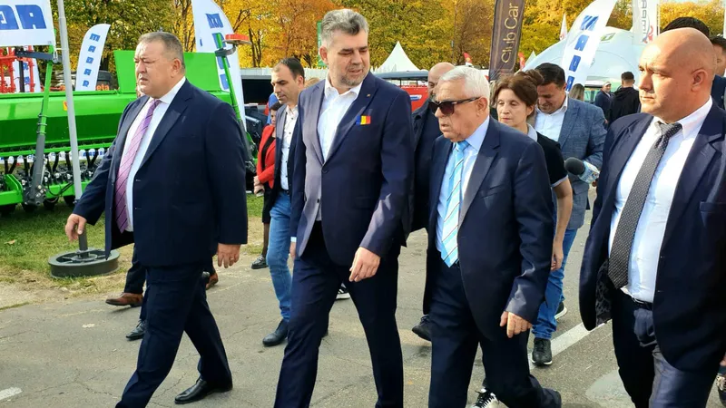 Prioritățile viitorului premier Ciolacu Foto: Facebook Ministerul Agriculturii