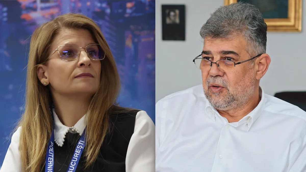 Cea mai grosolan trucată licitație din România: a câștigat oferta cu 292 de milioane de lei mai scumpă. Banii merg la un sponsor PSD, partid din care face parte și Iuliana Feclistov (sursa: Inquam Photos/George Călin, Facebook/Marcel Ciolacu)