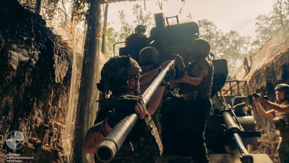 Rusia a spart frontul ucrainean în regiunea Donetsk Foto: Defence of Ukraine