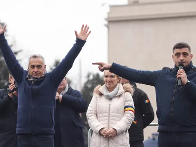 Georgescu nu se grăbește să-și depună candidatura, ca nu cumva Simion să-i ia locul, dacă este respins Foto: Inquam/George Calin