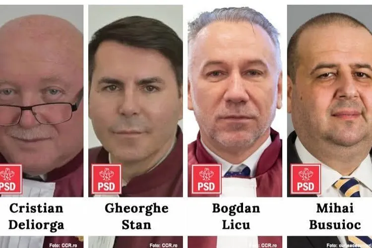 Cei 4 pesediști din CCR: plagiator, tablagiu, bâta anti-Kovesi a lui Dragnea, apropiatul lui Mazăre Grupaj foto: Facebook