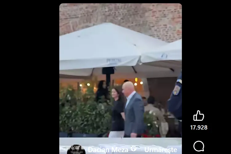 Ilie Bolojan, aplaudat la scenă deschisă când iese dintr-un restaurant din Oradea Foto: captură video