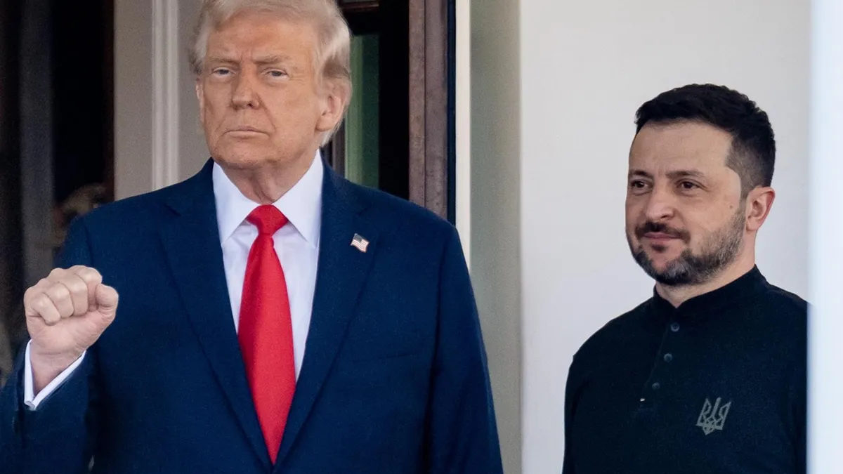 Trump, întâlnire cu Zelenski la Washington (sursa: Facebook/The White House)