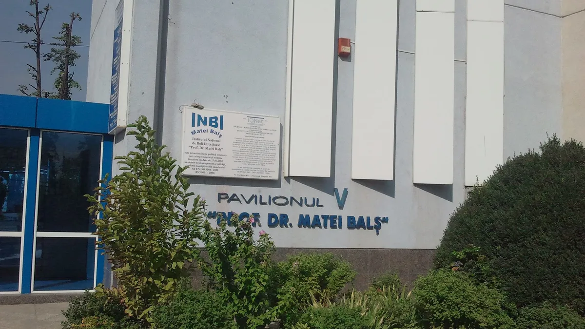 Acuzații noi în dosarul „Matei Balș” (sursa: Facebook/Institutul Național de Boli Infecțioase "Prof. Dr. Matei Balș")