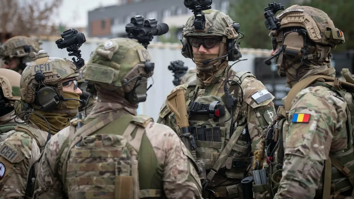 Peste 100 de soldați americani au sosit în România (sursă: Facebook/US Embassy)