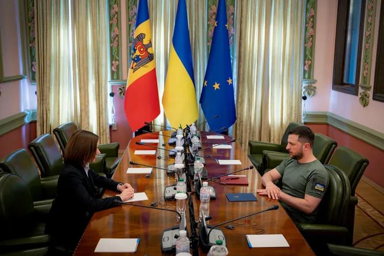 Zelenski amenință să anihileze militar Transnistria (sursa: Facebook/Maia Sandu)