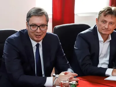 Ministrul sârb, AVC într-o emisiune TV (sursa: Facebook/Aleksandar Vučić)