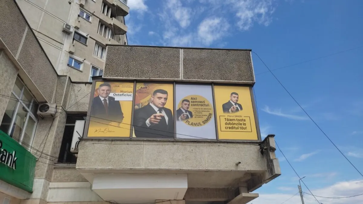 Simion, înlăturat de pe sediul AUR (sursa: ziaruldeiasi.ro)