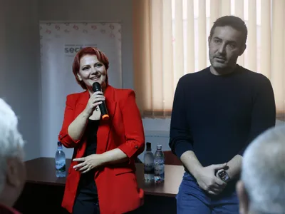 Adevărata conducere a PSD: Olguța Vasilescu și Claudiu Manda Foto: Facebook