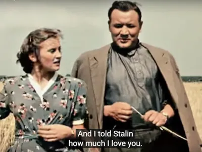 Emisiunile de divertisment, înlocuite cu filme sovietice (sursa: senseofcinema.com)
