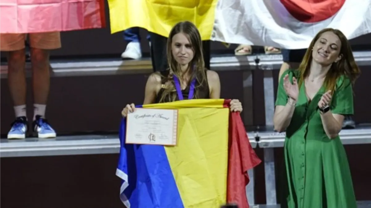 Luiza-Teodora Mihai, medaliată cu argint la Olimpiada Internațională de Lingvistică