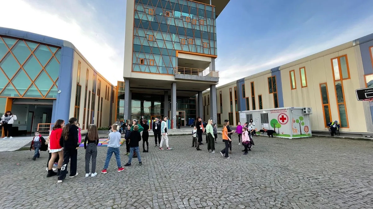 Povestea centrului pentru refugiați ucraineni din Iași (sursa: ziaruldeiasi.ro)