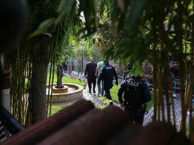 Luxul în care locuiește bugetarul Piedone, surprins în câteva fotografii de la momentul percheziției Foto: Inquam/Octav Ganea