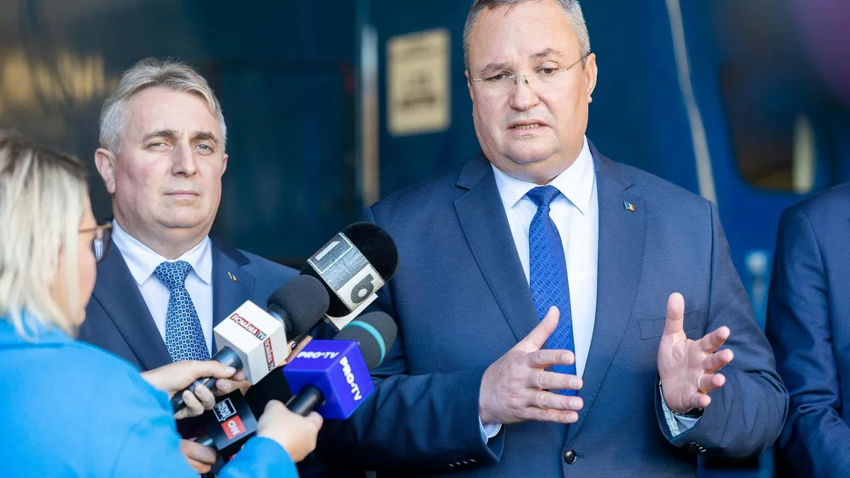 Ciucă: Să-şi rezolve problema Foto: Guvernul Romaniei