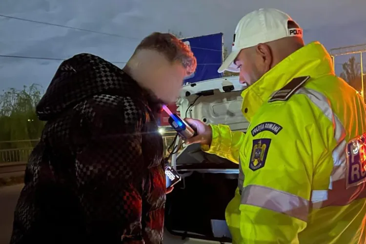 Condamnare dură pentru un șofer beat (sursa: Facebook/Poliția Română)