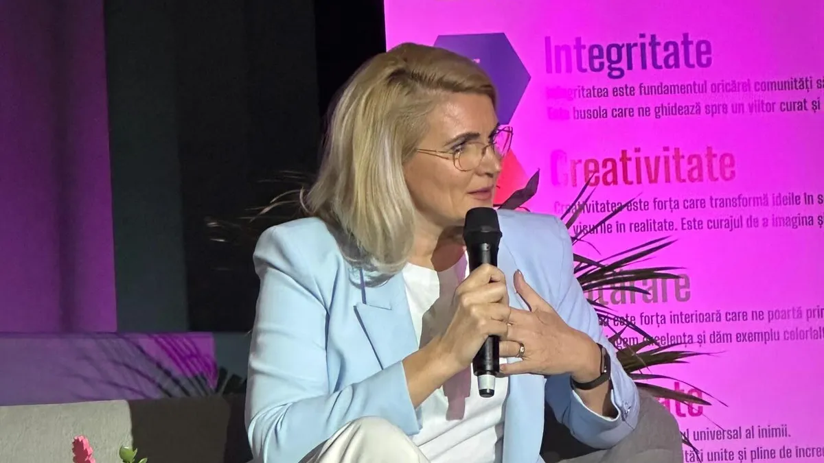 Fosta consilieră pe economie a lui Boc, Andreea Paul, principalul candidat la portofoliul Educației Foto: Facebook