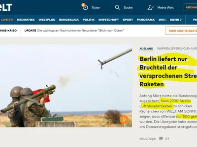 Germania nu-și respectă angajamentele față de Ucraina Foto: print screen/ twitter 