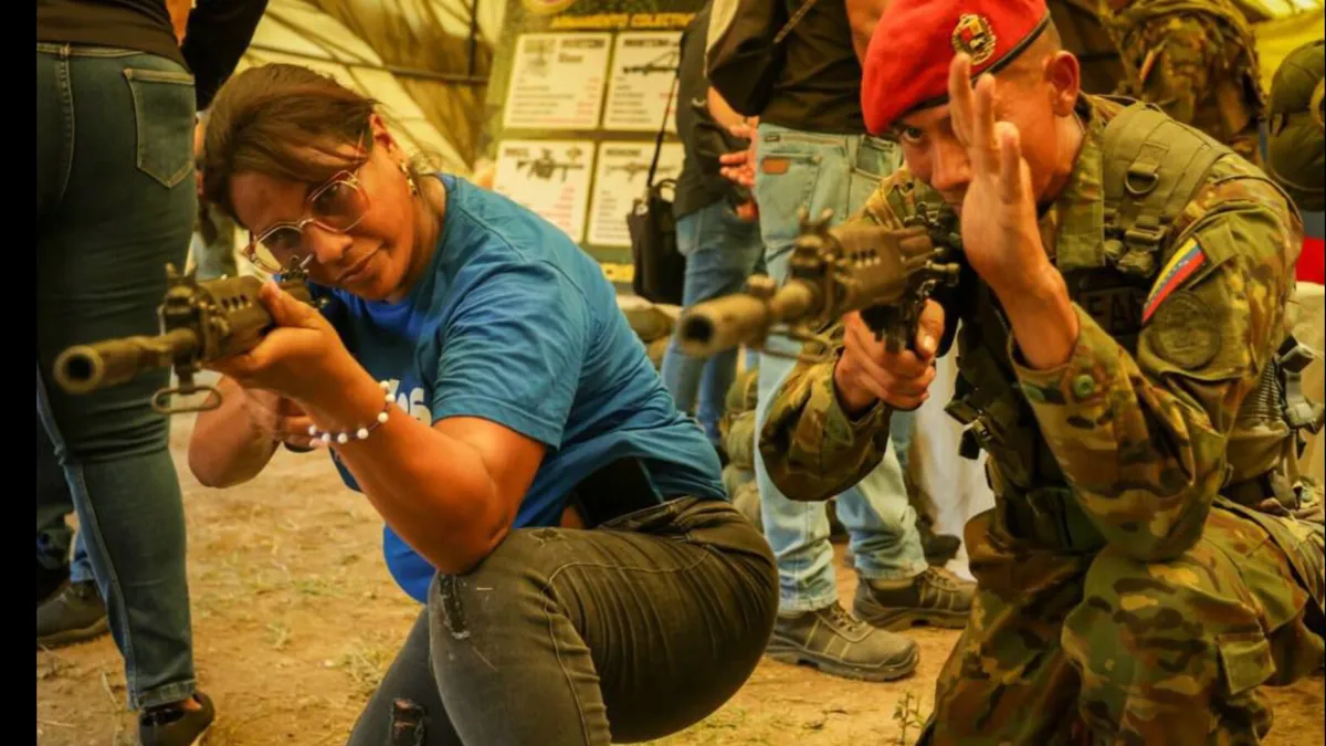 Președintele Maduro cheamă civilii la luptă (sursa: Facebook/Nicolás Maduro)