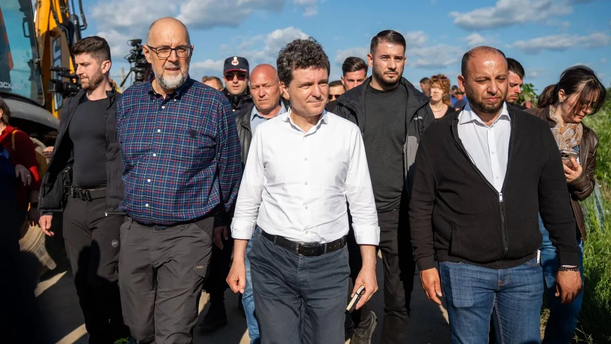 Kelemen Hunor acuză neglijență la Praid (sursa: Facebook/Kelemen Hunor)