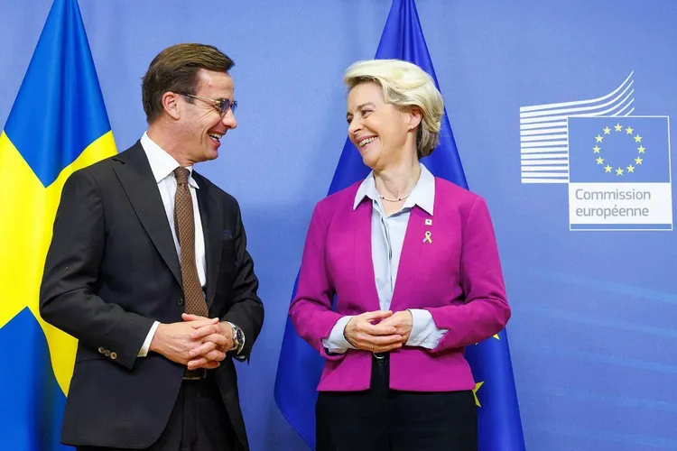 Suedia - președinția UE, România - nu Schengen (sursa: Facebook/Ulf Kristersson)