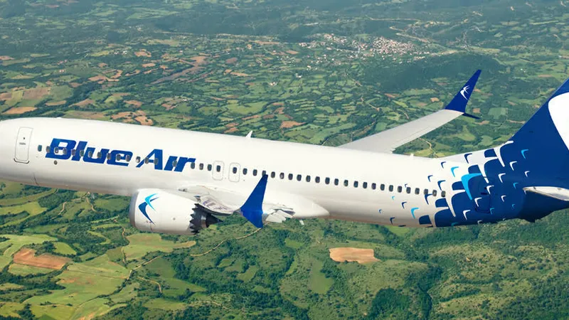 Țeapa Blue Air: zboruri plătite, anulate (sursa: flyblueair.com)