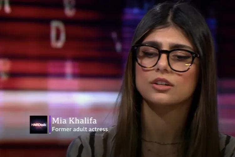 Mia Khalifa, susținătoare Hamas, interviu BBC (sursa: BBC)