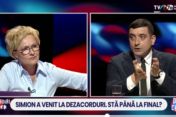 Cum a fost protejat Simion în interviul dat la TVR fostei anteniste Dana Chera