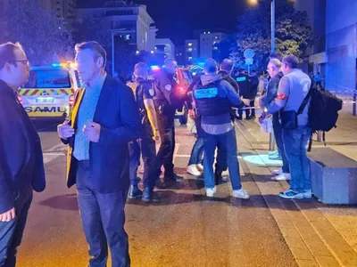 Atac armat la Nisa, doi morți (sursa: X/Anthony Borré)