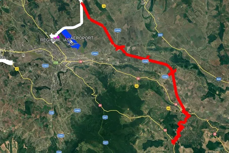 Centura de est a Iașiului, întârziată (sursa: ziaruldeiasi.ro)