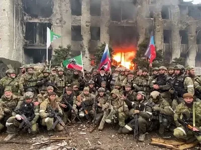 Cecenii au „eliberat” Mariupolul strigând „Allahu Akbar” Foto: Orthodox Times