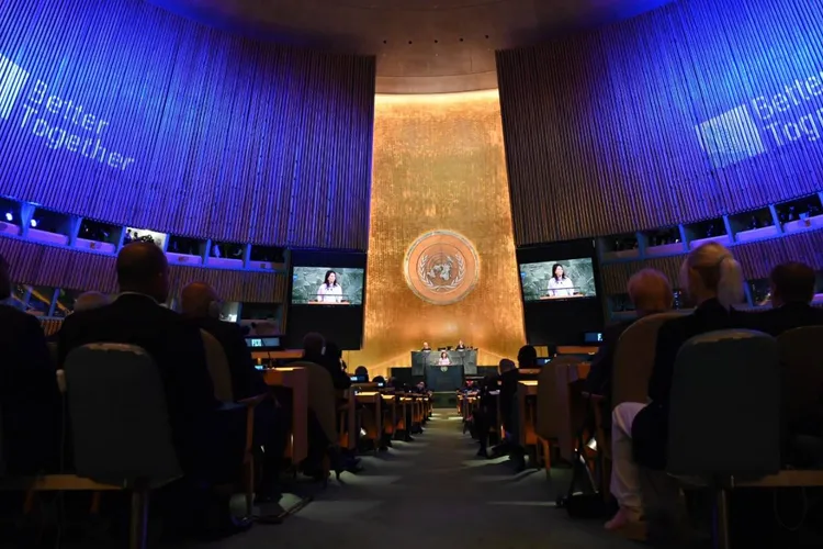 Delegaţia iraniană (ONU), restricții pentru cumpărături (sursa: Facebook/United Nations)