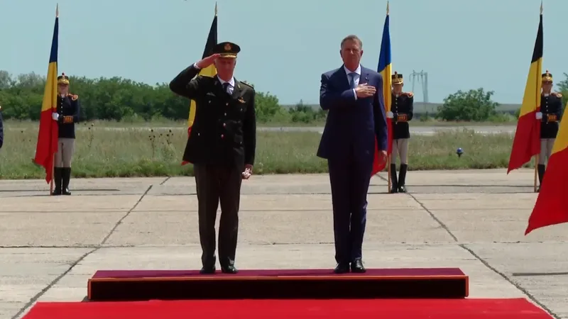 Regele Belgiei a ajuns în România (sursa: Captura video)