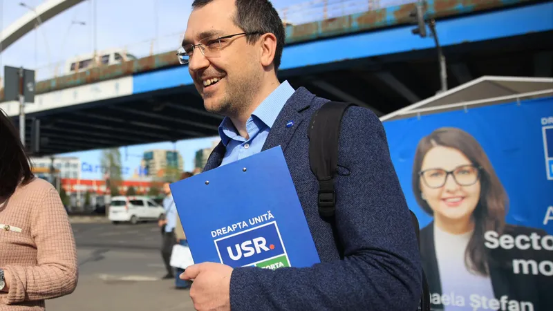 Vlad Voiculescu nu exclude o alianță USR-PSD Foto: Facebook