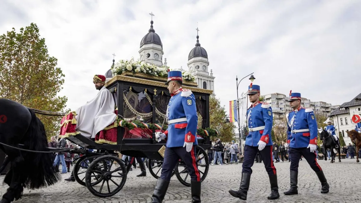 Rămășițele domnitorului Grigore Alexandru Ghica aduse la Iași