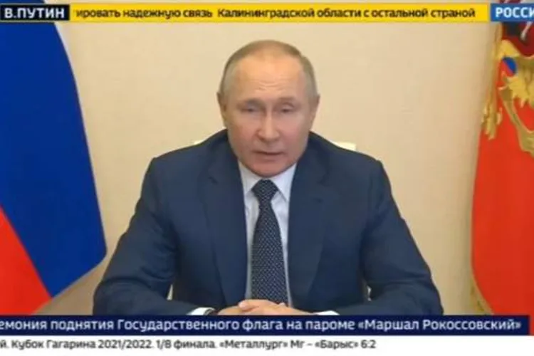 Putin nu mai vrea sancțiuni pentru invadarea Ucrainei. Captură foto BBC News via Rossyia24