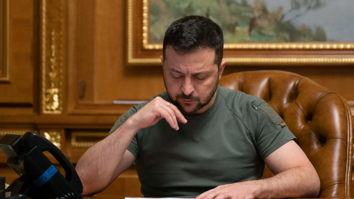 Moscova, speriată de vorbele lui Zelenski (sursa: Facebook/Volodimir Zelenski)