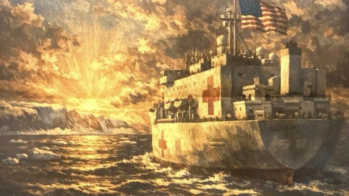 Trump trimite o navă-spital în Groenlanda (sursa: Facebook/The White House)