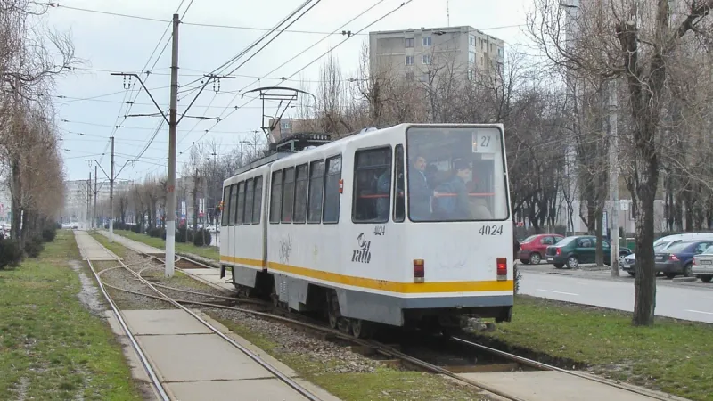 Austriecii de la PORR repară pe banii lor liniile de tramvai din București Foto: Mobilitate.eu