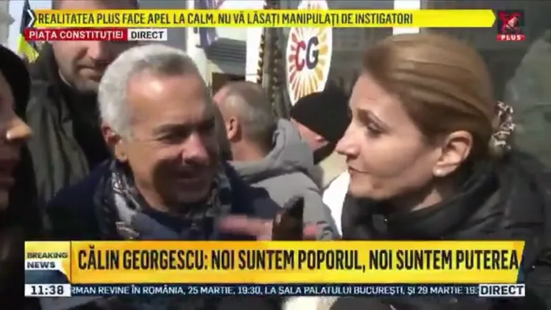 Anca Alexandrescu a difuzat o filmare falsă Foto: captură video